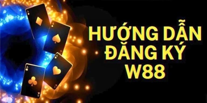 Đăng ký W88 thông qua website trực tuyến trên máy tính